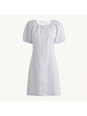 Jcrew V-BACK LINEN SHIRTDRESS IN GINGHAM
Item BG470
Size: 00